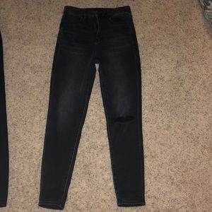 American Eagle Curvy Black Jeans